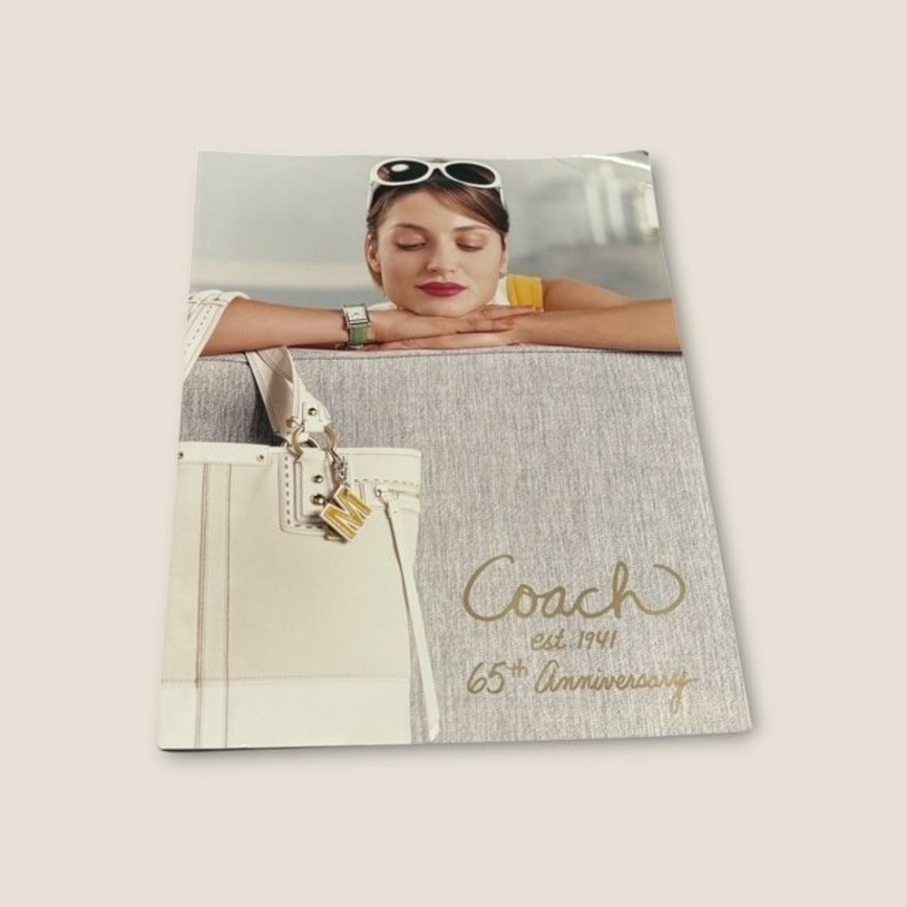 Coach 65th Anniversary Catalog 2006 Fashion Handbags Accessories